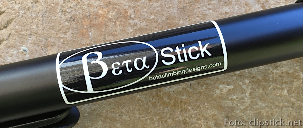 Der BetaStick ist zweifelsfrei der bekannteste Clipstick, den man in deutschen Outdoor-Shops erhalten kann.
